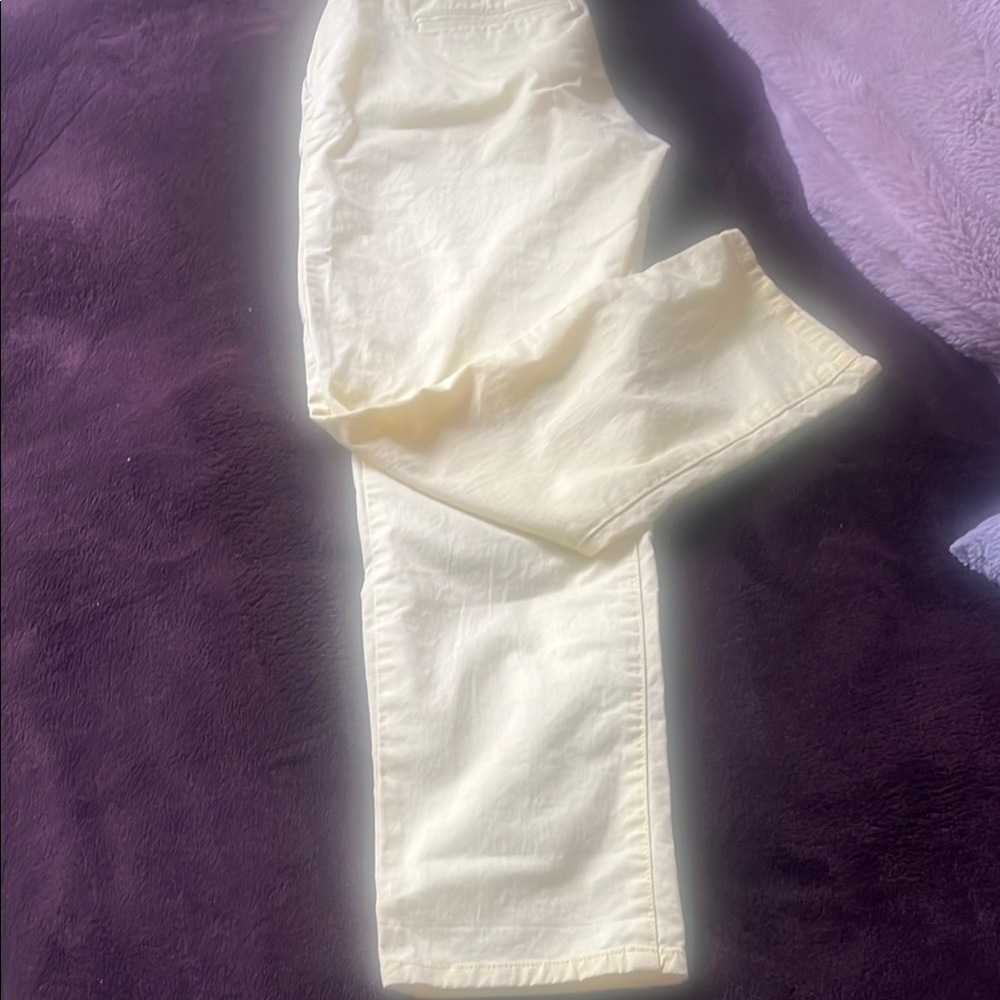 Gap, Yellow khakis Straight-Leg Pants